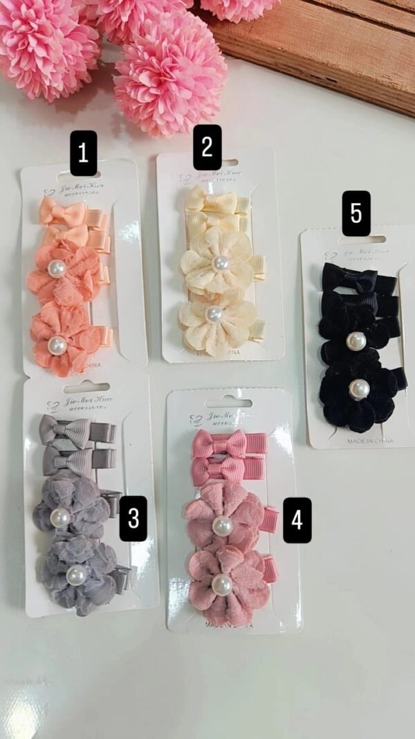Beautiful Flower Clips