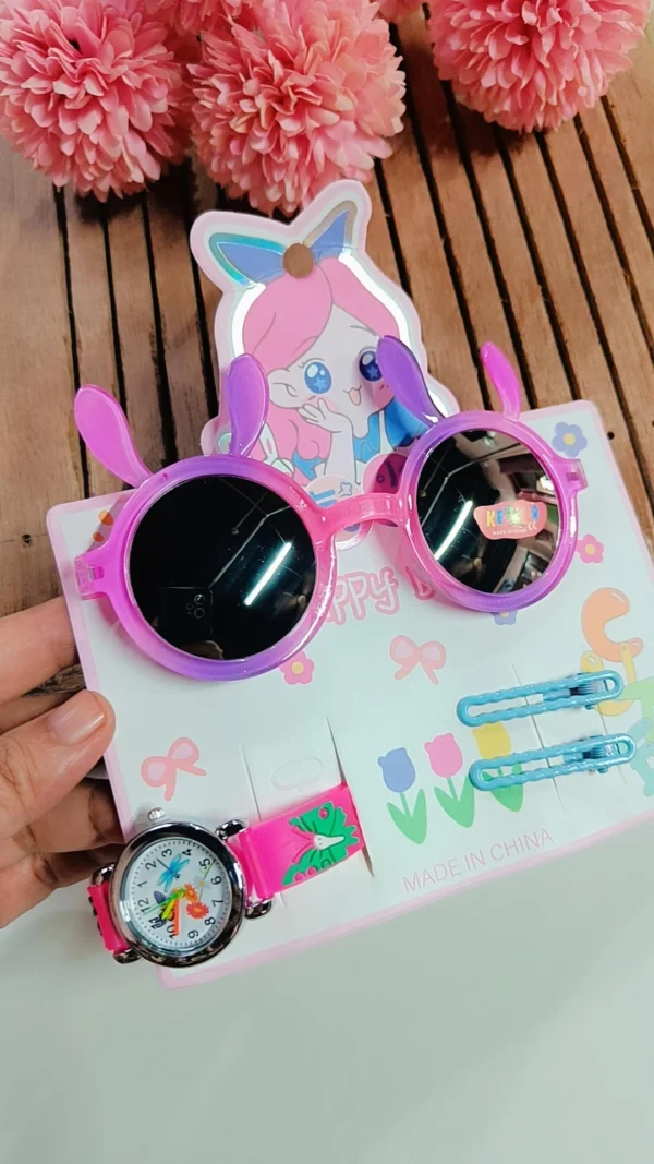 Adorable Goggle, Clip & Watch Gift Set - Image 4