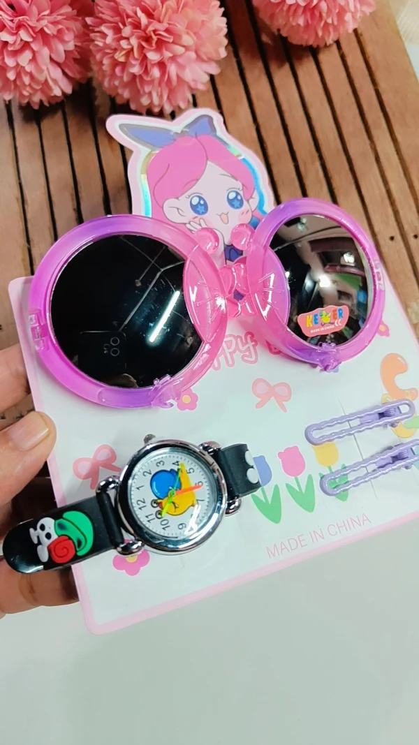 Adorable Goggle, Clip & Watch Gift Set - Image 2