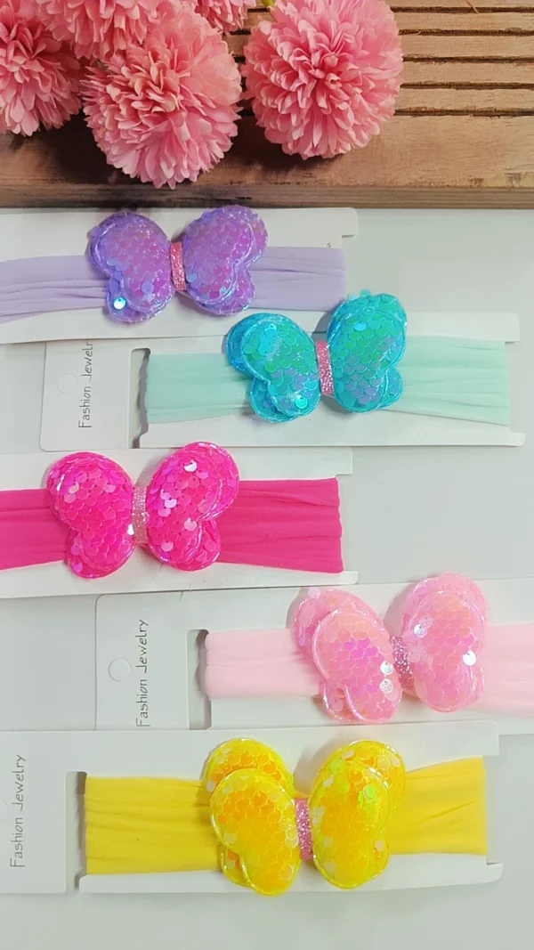sequins butterfly headbands