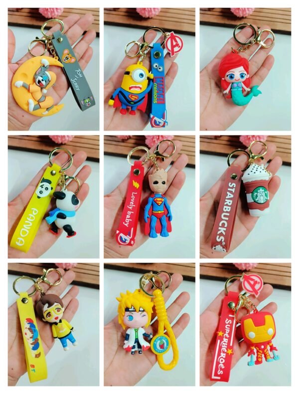 cartoon keyring