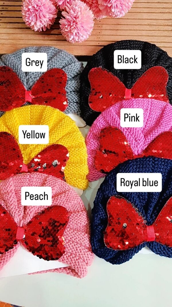 woolen turban caps