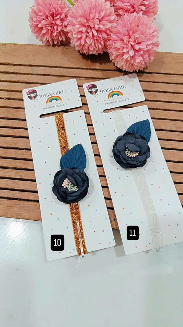 floral party wear headbands - Image 4